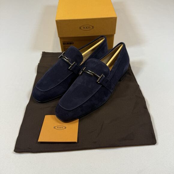 Tod’s Double T Loafer Size 7UK/8.5US New In Box With Receipt MSRP $745